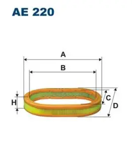 Фильтр воздушный FILTRON AE220