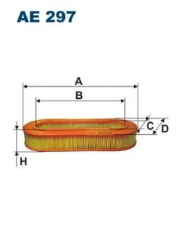 Фільтр повітря FILTRON AE297