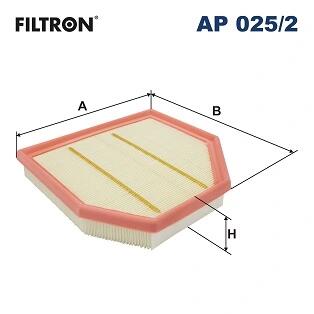 Фільтр повітряний FILTRON AP 025/2