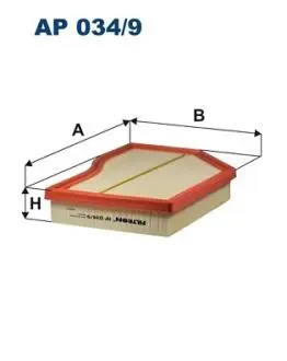 Автозапчасть FILTRON AP0349