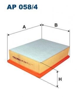 Фильтр воздуха FILTRON AP0584 (фото 1)