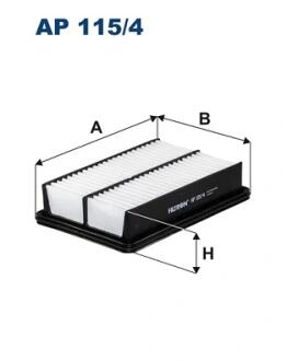 Фільтр повітряний FILTRON AP 115/4
