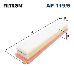 Фільтр повітряний FILTRON AP 119/5