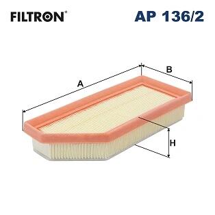 Фільтр повітряний FILTRON AP 136/2