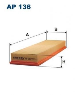Фільтр повітря FILTRON AP136