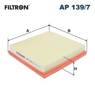 Фильтр воздуха FILTRON AP1397