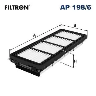 Фільтр повітряний FILTRON AP 198/6
