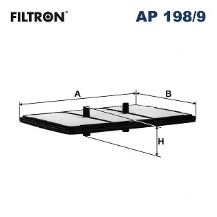 Фільтр повітря FILTRON AP 198/9