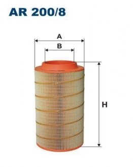 Фільтр повітря FILTRON AR2008