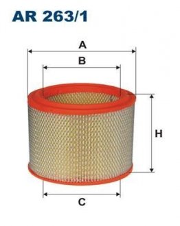 Фільтр повітря FILTRON AR2631