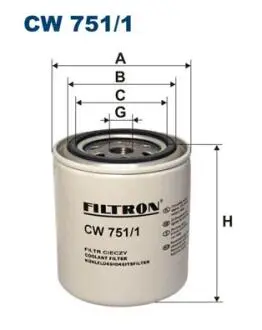 Автозапчасть FILTRON CW7511