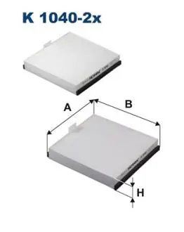 Фильтр салона FILTRON K10402X