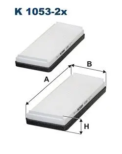 Фільтр салону FILTRON K10532X
