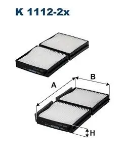 Фильтр салона FILTRON K11122X