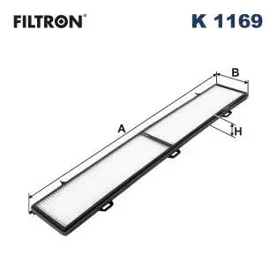Фильтр салона FILTRON K1169