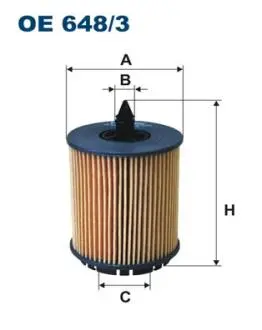 Фильтр масла FILTRON OE6483
