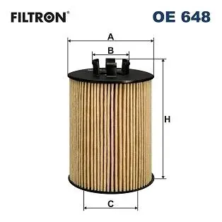 Фильтр масла FILTRON OE648