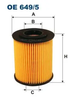 Фильтр масляный FILTRON OE 649/5