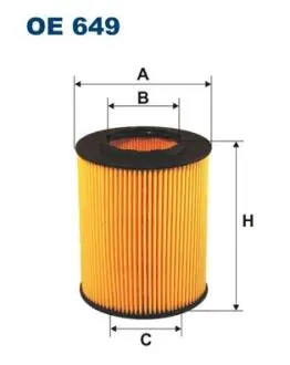 Фільтр масла FILTRON OE649