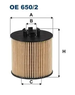 Фильтр масла FILTRON OE6502