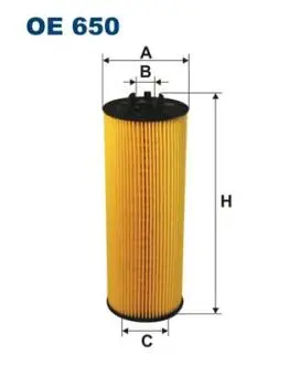Фильтр масла FILTRON OE650
