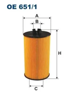 Фильтр масла FILTRON OE6511