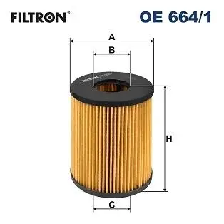 Фільтр масляний FILTRON OE 664/1