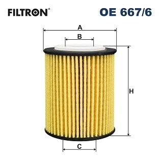 Масляний фільтр PARTNER Furgon/miniv FILTRON OE6676