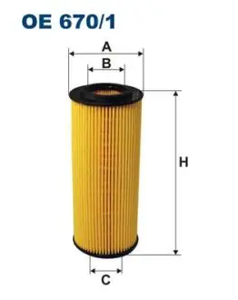 Фильтр масла FILTRON OE6701