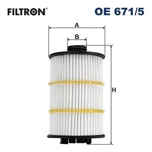 Фільтр масляний FILTRON OE 671/5