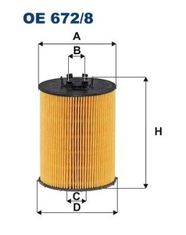 Фильтр масла FILTRON OE6728