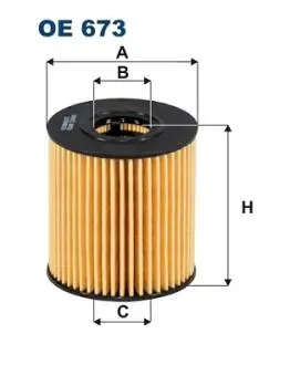 Фильтр масла FILTRON OE673
