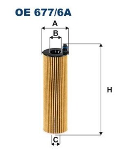 Масляний фільтр SPRINTER 3,5-t Platf FILTRON OE6776A