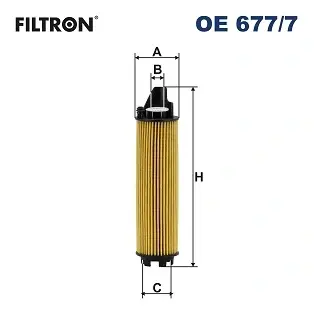 Фільтр масляний FILTRON OE 677/7