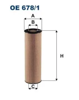 Фільтр масляний FILTRON OE6781