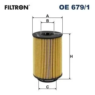 Фільтр масляний FILTRON OE 679/1