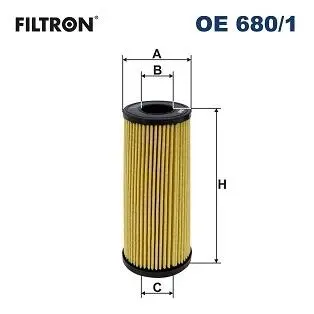 Фільтр масляний FILTRON OE 680/1