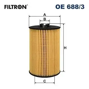 Фильтр масла FILTRON OE6883