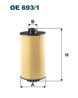 Фільтр масляний FILTRON OE6931