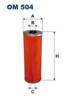 Фільтр масла FILTRON OM504 (фото 1)