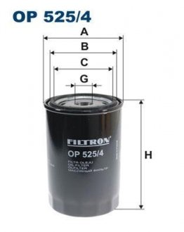 Фильтр масла FILTRON OP5254 (фото 1)