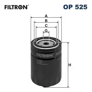 Фильтр масла FILTRON OP525