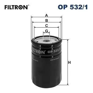 Фильтр масла FILTRON OP5321