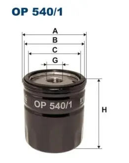 Фильтр масла FILTRON OP5401
