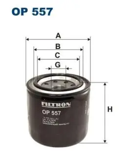 Фильтр масла FILTRON OP557