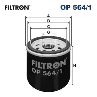Фильтр масла FILTRON OP5641