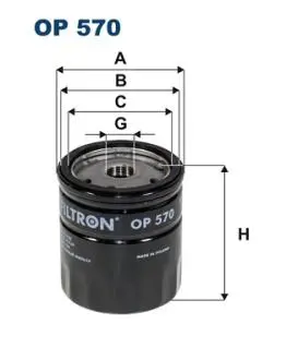 Фильтр масла FILTRON OP 570