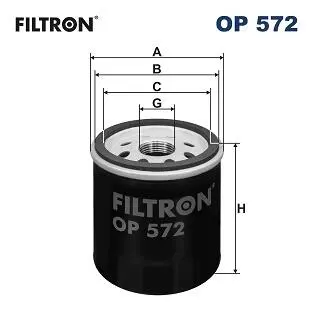 Фильтр масла FILTRON OP572