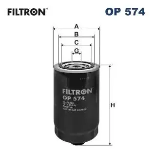 Фильтр масла FILTRON OP574