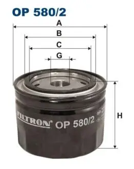 Фильтр масла FILTRON OP5802